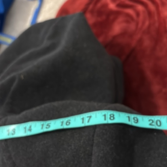 Laura Petite grey hooded Wool blend Elegant coat Sz 14 - Picture 8 of 14